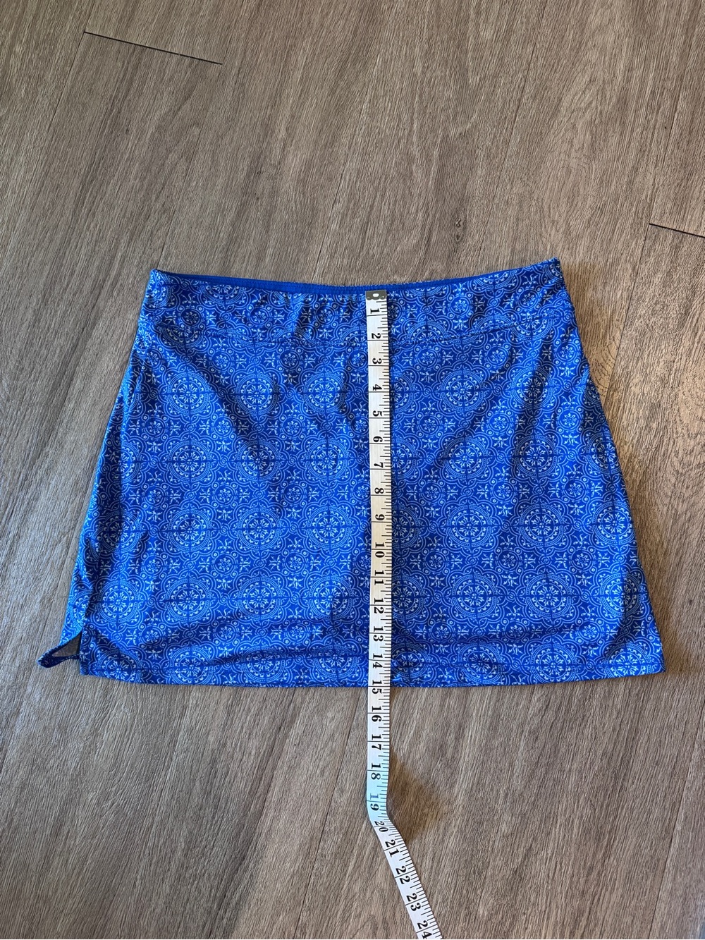 Tranquility by Colorado Clothing Blue Medallion Print Skort - Picture 6 of 6